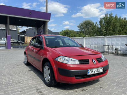 Рено Меган 2004 в Черновцах на Automoto.ua Красный Рено Меган, объемом двигателя 1.39 л и пробегом 111 тыс. км за 2599 $, фото 1 на Automoto.ua
