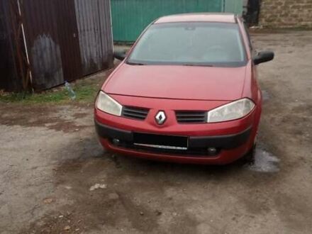 Красный Рено Меган, объемом двигателя 1.39 л и пробегом 230 тыс. км за 3400 $, фото 1 на Automoto.ua