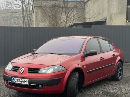 Красный Рено Меган, объемом двигателя 1.5 л и пробегом 300 тыс. км за 4250 $, фото 1 на Automoto.ua