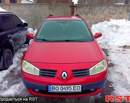 Червоний Рено Меган, об'ємом двигуна 1.6 л та пробігом 230 тис. км за 3800 $, фото 1 на Automoto.ua