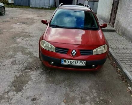 Красный Рено Меган, объемом двигателя 1.6 л и пробегом 230 тыс. км за 4100 $, фото 1 на Automoto.ua