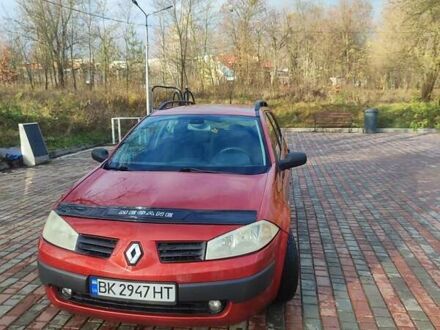 Красный Рено Меган, объемом двигателя 1.46 л и пробегом 345 тыс. км за 3000 $, фото 1 на Automoto.ua
