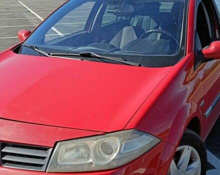 Красный Рено Меган, объемом двигателя 1.6 л и пробегом 202 тыс. км за 4374 $, фото 1 на Automoto.ua