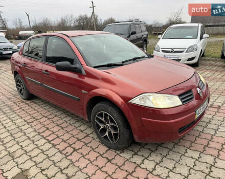 Червоний Рено Меган, об'ємом двигуна 1.39 л та пробігом 183 тис. км за 3400 $, фото 1 на Automoto.ua