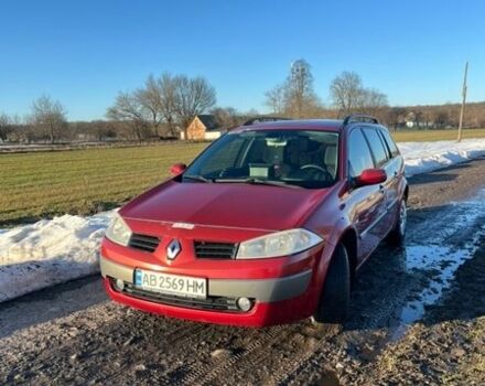 Красный Рено Меган, объемом двигателя 1.6 л и пробегом 270 тыс. км за 4000 $, фото 1 на Automoto.ua