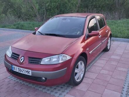 Рено Меган 2005 у Гостомель на Automoto.ua Червоний Рено Меган, об'ємом двигуна 2 л та пробігом 234 тис. км за 4000 $, фото 1 на Automoto.ua
