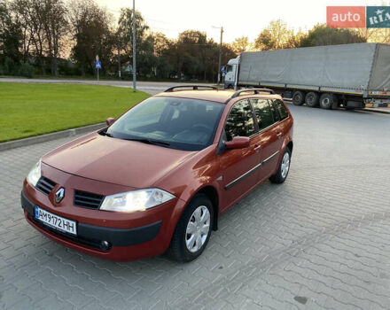 Красный Рено Меган, объемом двигателя 1.39 л и пробегом 215 тыс. км за 3400 $, фото 1 на Automoto.ua