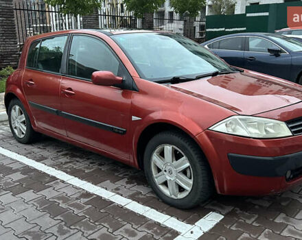 Красный Рено Меган, объемом двигателя 1.6 л и пробегом 239 тыс. км за 4700 $, фото 1 на Automoto.ua