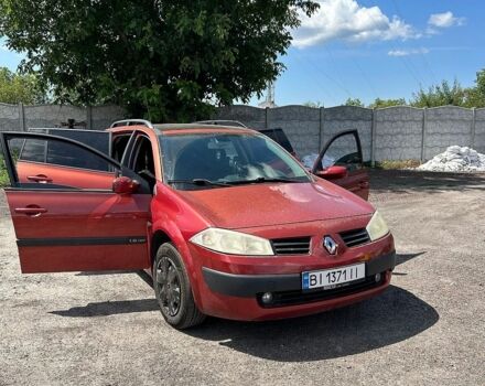 Червоний Рено Меган, об'ємом двигуна 1.6 л та пробігом 222 тис. км за 4500 $, фото 1 на Automoto.ua