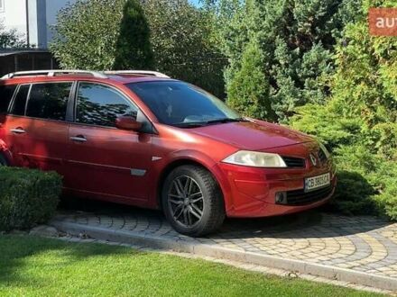 Рено Меган 2006 в Киеве на Automoto.ua Красный Рено Меган, объемом двигателя 2 л и пробегом 295 тыс. км за 5250 $, фото 1 на Automoto.ua