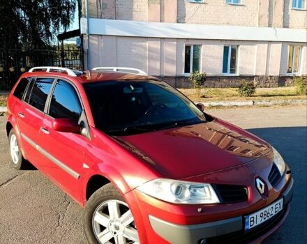 Червоний Рено Меган, об'ємом двигуна 2 л та пробігом 251 тис. км за 3800 $, фото 1 на Automoto.ua