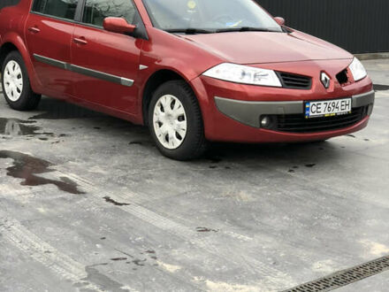 Рено Меган 2006 в Черновцах на Automoto.ua Красный Рено Меган, объемом двигателя 1.46 л и пробегом 213 тыс. км за 4950 $, фото 1 на Automoto.ua