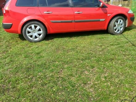 Червоний Рено Меган, об'ємом двигуна 2 л та пробігом 272 тис. км за 4200 $, фото 1 на Automoto.ua