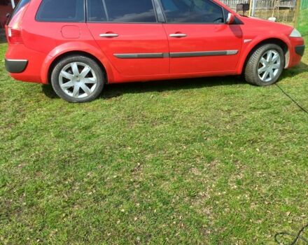 Красный Рено Меган, объемом двигателя 2 л и пробегом 272 тыс. км за 4200 $, фото 1 на Automoto.ua