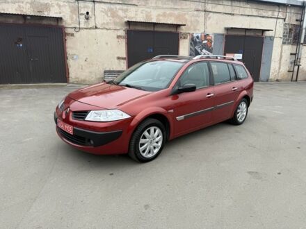 Красный Рено Меган, объемом двигателя 1.6 л и пробегом 195 тыс. км за 5000 $, фото 1 на Automoto.ua