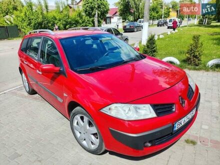 Рено Меган 2006 у Рокитном на Automoto.ua Червоний Рено Меган, об'ємом двигуна 2 л та пробігом 265 тис. км за 5500 $, фото 1 на Automoto.ua