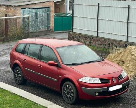 Красный Рено Меган, объемом двигателя 1.5 л и пробегом 260 тыс. км за 2300 $, фото 1 на Automoto.ua