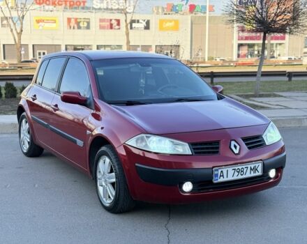 Красный Рено Меган, объемом двигателя 1.6 л и пробегом 320 тыс. км за 3400 $, фото 1 на Automoto.ua