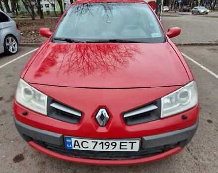 Красный Рено Меган, объемом двигателя 1.87 л и пробегом 240 тыс. км за 5200 $, фото 1 на Automoto.ua