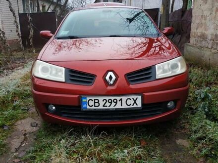 Красный Рено Меган, объемом двигателя 1.6 л и пробегом 160 тыс. км за 5700 $, фото 1 на Automoto.ua