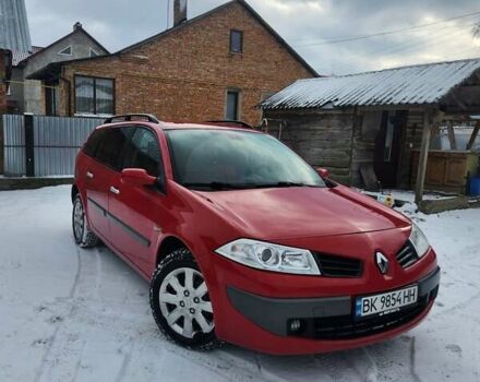 Красный Рено Меган, объемом двигателя 1.6 л и пробегом 300 тыс. км за 3650 $, фото 1 на Automoto.ua