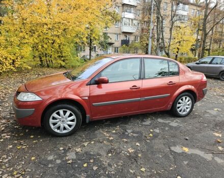 Красный Рено Меган, объемом двигателя 1.6 л и пробегом 286 тыс. км за 4000 $, фото 1 на Automoto.ua