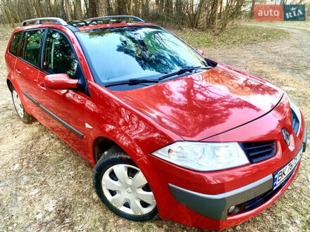 Рено Меган 2007 у Бродах на Automoto.ua Червоний Рено Меган, об'ємом двигуна 2 л та пробігом 219 тис. км за 5600 $, фото 1 на Automoto.ua