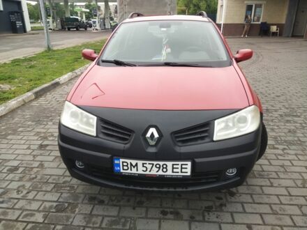 Рено Меган 2008 в Сумах на Automoto.ua Красный Рено Меган, объемом двигателя 1.6 л и пробегом 208 тыс. км за 6500 $, фото 1 на Automoto.ua