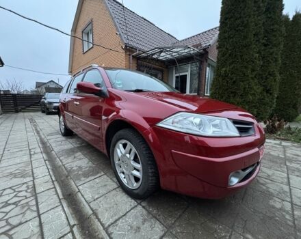 Красный Рено Меган, объемом двигателя 1.6 л и пробегом 216 тыс. км за 5599 $, фото 1 на Automoto.ua