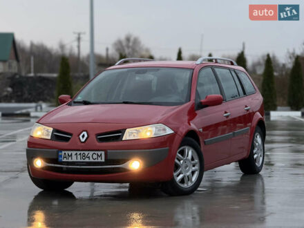 Красный Рено Меган, объемом двигателя 1.5 л и пробегом 286 тыс. км за 5300 $, фото 1 на Automoto.ua