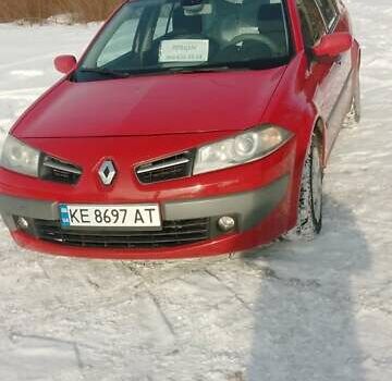 Красный Рено Меган, объемом двигателя 1.5 л и пробегом 254 тыс. км за 5700 $, фото 1 на Automoto.ua