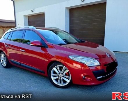 Красный Рено Меган, объемом двигателя 2 л и пробегом 247 тыс. км за 7600 $, фото 1 на Automoto.ua