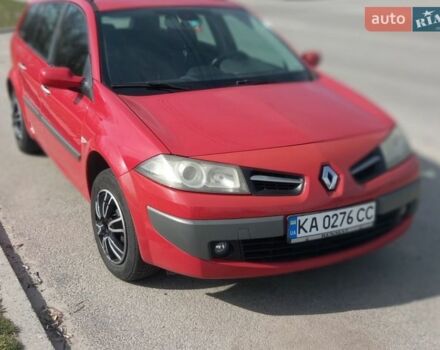 Красный Рено Меган, объемом двигателя 1.6 л и пробегом 225 тыс. км за 6400 $, фото 1 на Automoto.ua