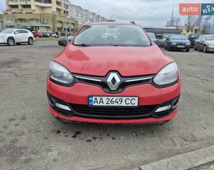 Красный Рено Меган, объемом двигателя 1.5 л и пробегом 493 тыс. км за 8000 $, фото 1 на Automoto.ua