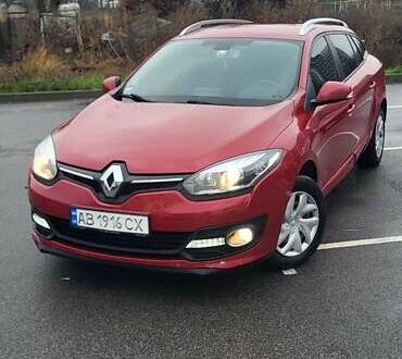 Красный Рено Меган, объемом двигателя 1.46 л и пробегом 160 тыс. км за 8700 $, фото 1 на Automoto.ua