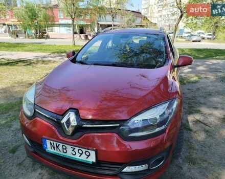Красный Рено Меган, объемом двигателя 1.3 л и пробегом 189 тыс. км за 6999 $, фото 1 на Automoto.ua