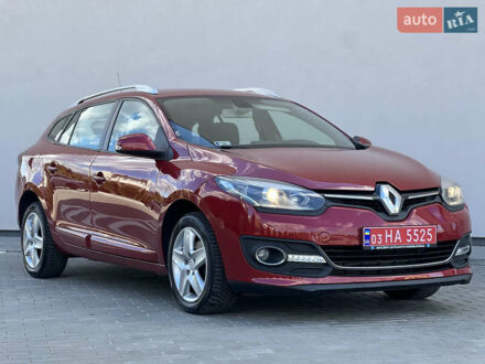 Рено Меган 2015 в Ровно на Automoto.ua Красный Рено Меган, объемом двигателя 1.5 л и пробегом 225 тыс. км за 8150 $, фото 1 на Automoto.ua