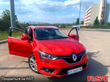 Красный Рено Меган, объемом двигателя 1.5 л и пробегом 220 тыс. км за 12000 $, фото 1 на Automoto.ua