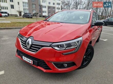 Рено Меган 2018 в Виннице на Automoto.ua Красный Рено Меган, объемом двигателя 1.5 л и пробегом 90 тыс. км за 12950 $, фото 1 на Automoto.ua