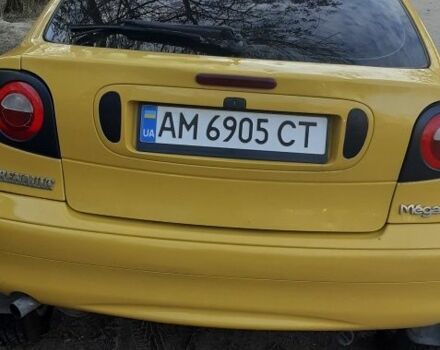 Жовтий Рено Меган, об'ємом двигуна 0 л та пробігом 198 тис. км за 2350 $, фото 9 на Automoto.ua