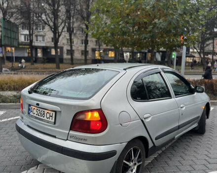 Серый Рено Меган, объемом двигателя 1.6 л и пробегом 225 тыс. км за 2350 $, фото 8 на Automoto.ua