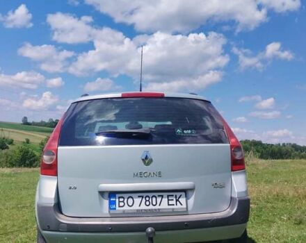 Серый Рено Меган, объемом двигателя 2 л и пробегом 350 тыс. км за 3900 $, фото 6 на Automoto.ua