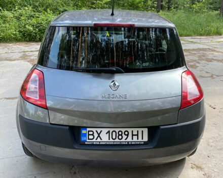 Рено Меган 2003 в Славуте на Automoto.ua Серый Рено Меган, объемом двигателя 1.6 л и пробегом 202 тыс. км за 3300 $, фото 2 на Automoto.ua