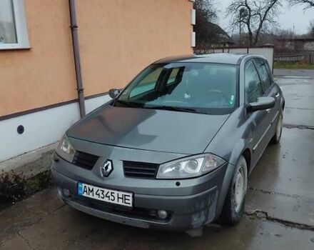 Серый Рено Меган, объемом двигателя 1.87 л и пробегом 282 тыс. км за 3850 $, фото 1 на Automoto.ua
