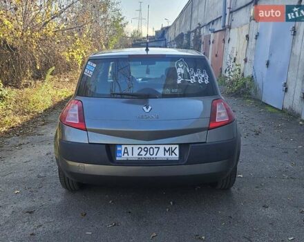 Сірий Рено Меган, об'ємом двигуна 1.6 л та пробігом 136 тис. км за 4600 $, фото 4 на Automoto.ua