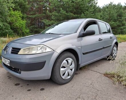 Серый Рено Меган, объемом двигателя 1.4 л и пробегом 215 тыс. км за 3600 $, фото 3 на Automoto.ua