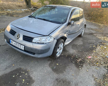 Серый Рено Меган, объемом двигателя 1.6 л и пробегом 270 тыс. км за 2300 $, фото 1 на Automoto.ua