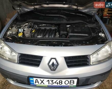 Серый Рено Меган, объемом двигателя 1.4 л и пробегом 255 тыс. км за 4100 $, фото 5 на Automoto.ua