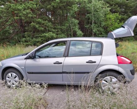 Серый Рено Меган, объемом двигателя 1.4 л и пробегом 215 тыс. км за 3600 $, фото 1 на Automoto.ua