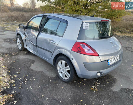 Серый Рено Меган, объемом двигателя 1.6 л и пробегом 270 тыс. км за 2300 $, фото 4 на Automoto.ua